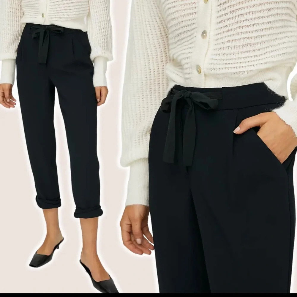 Aritzia Wilfred Allant Ankle Pants in navy blue size 0